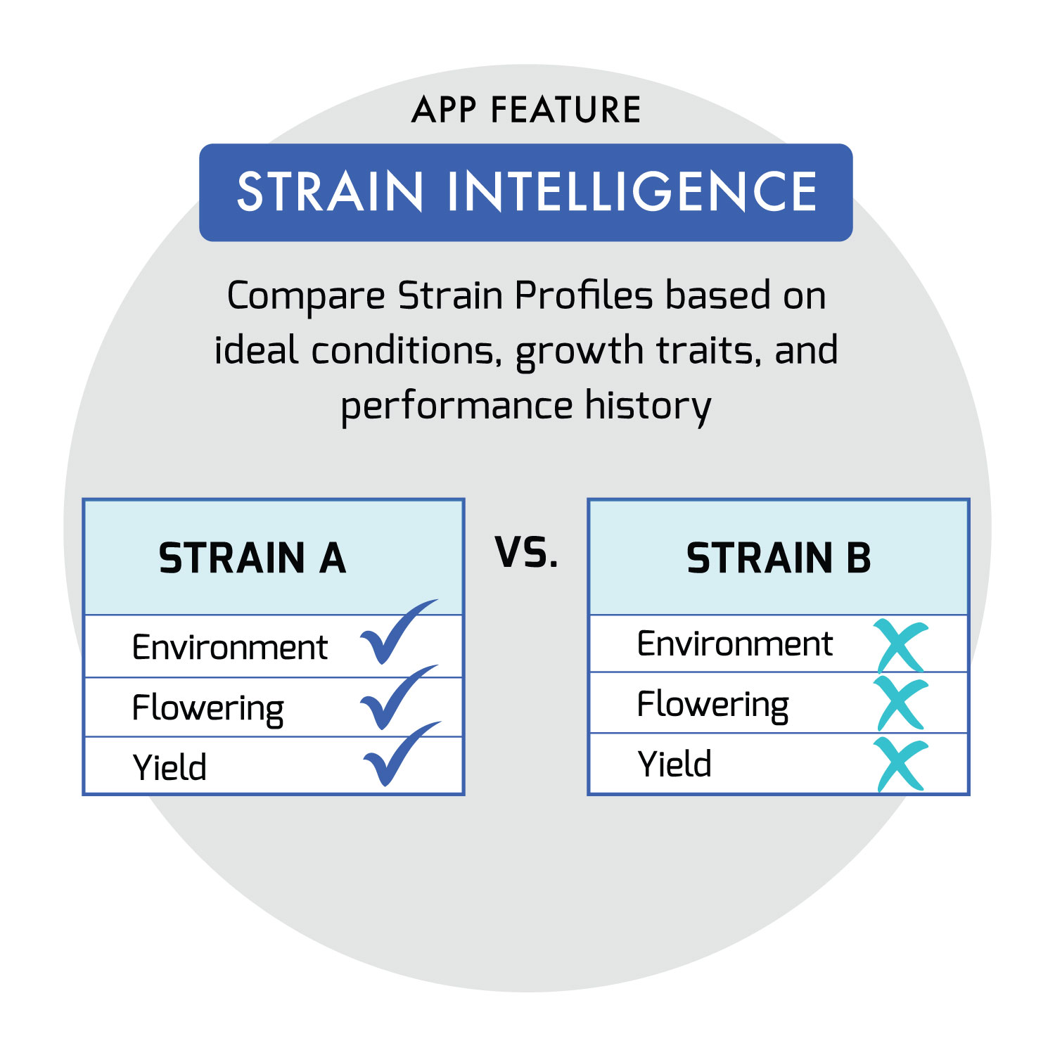 Features strain intelligence